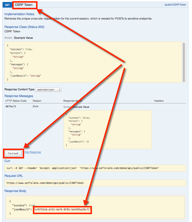 API user